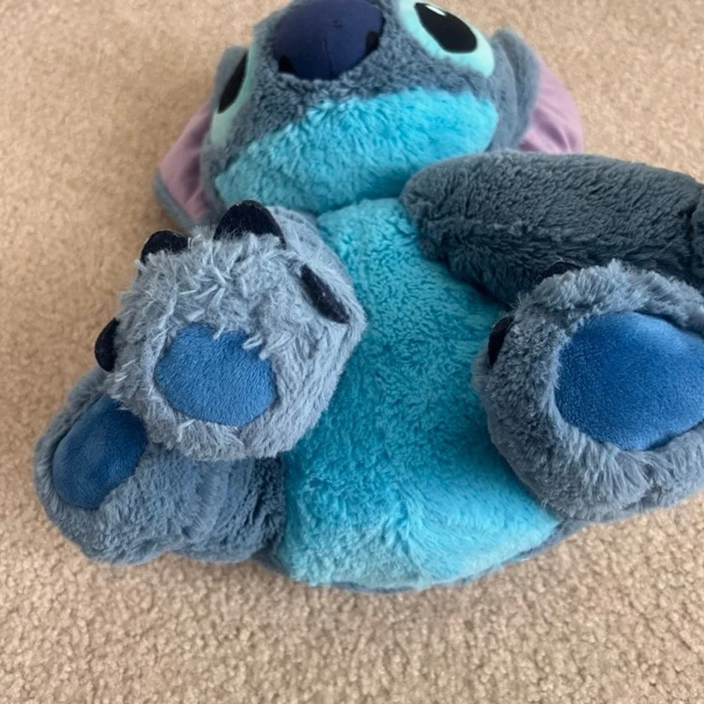 Disney‎ Lilo & Stitch Plush Stuffed Animal Blue Purple Alien 14 inch